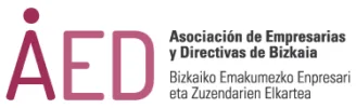 Logotipo de AED, Asociación de Empresarias y Directivas de Bizkaia